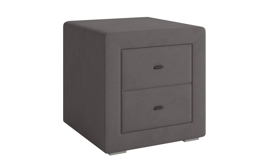 Тумба прикроватная 06.34 - 01 Гамма велюр fresh эспрессо